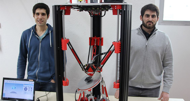 Exclusive interview with the creators of the 3D printer with 6-axis