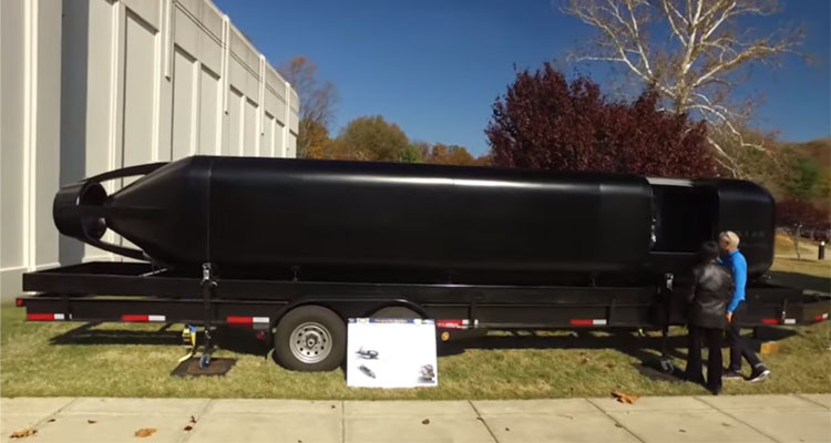 3D printed submarine