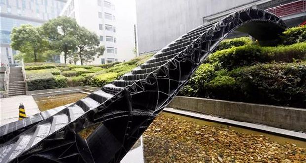 China 3D printed bridge