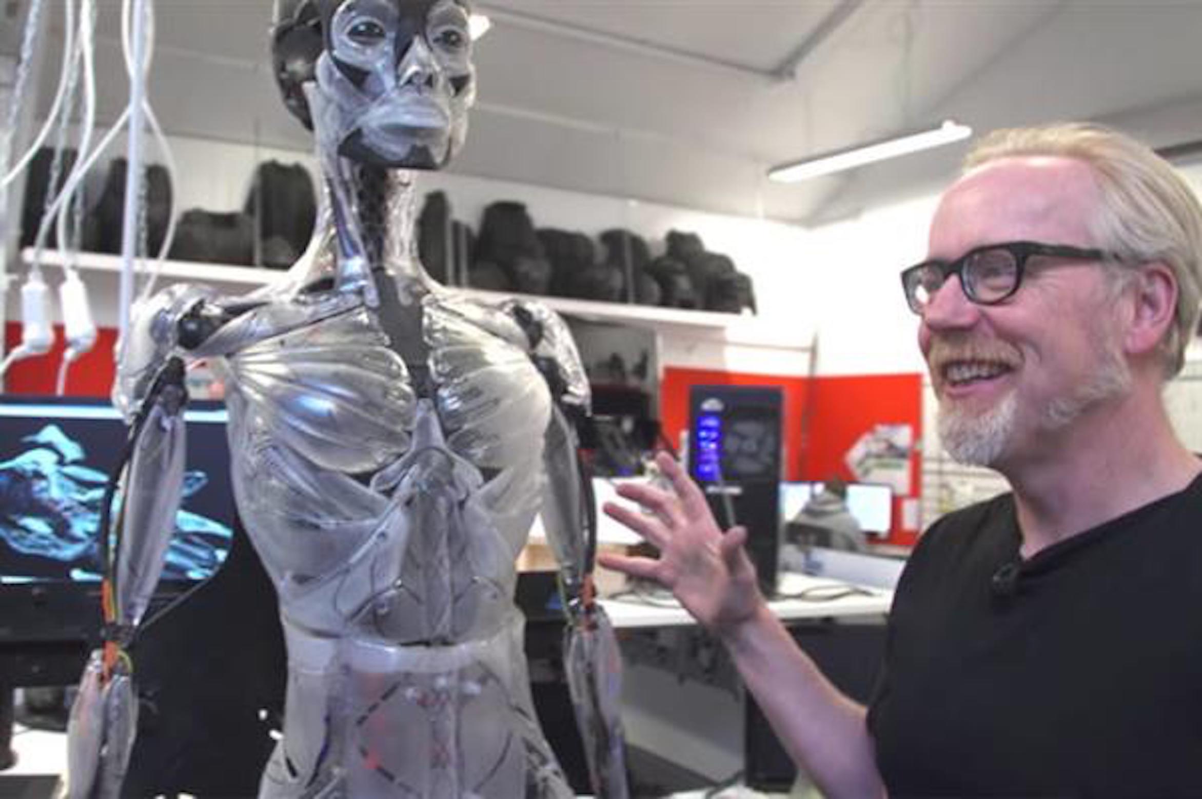 3D printed skeleton ghost in the shell