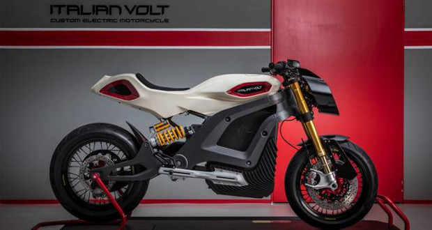 Italian Volt have unveiled their 3D printed electric motorcycle