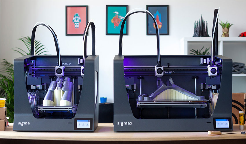 The BCN3D launched its Sigma R19 and Sigmax R19 printers