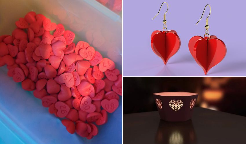 Romantic STL Files to Celebrate Valentine’s Day