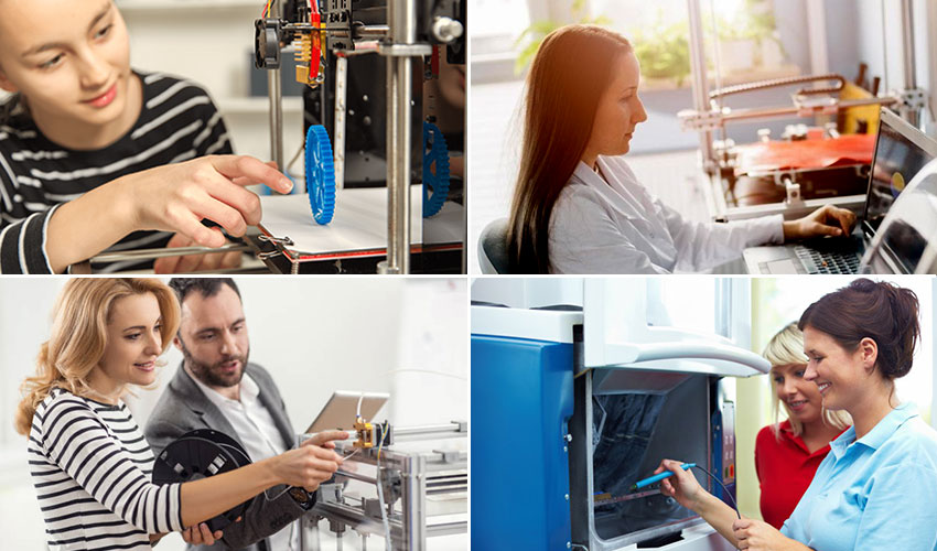 International Women’s Day: we discuss with four experts 3D printing predictions & trends