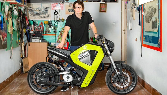 3D printed motorelectric bike