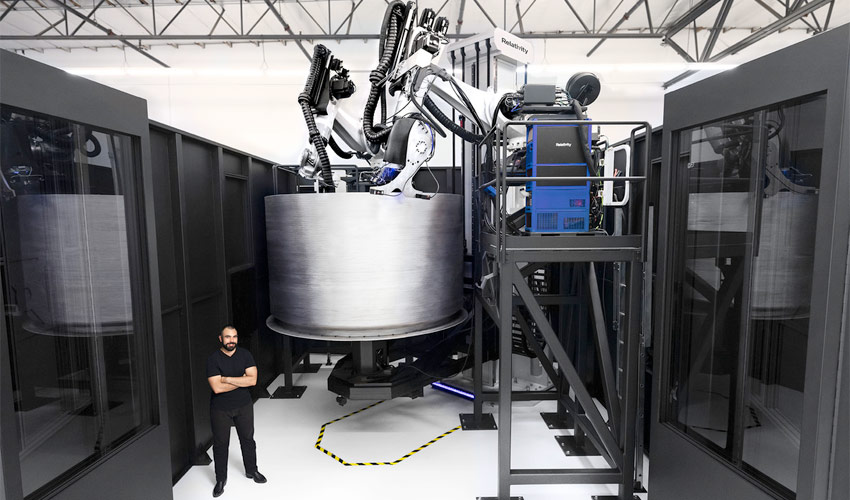 Relativity Space raises $140 million to become first company to launch entirely 3D printed rocket to orbit