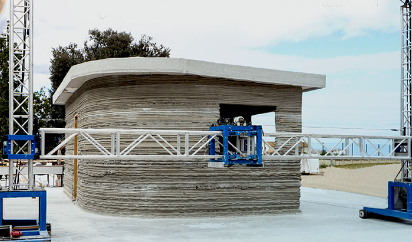 Be More 3D launched the construction of the first 3D printed house in Africa