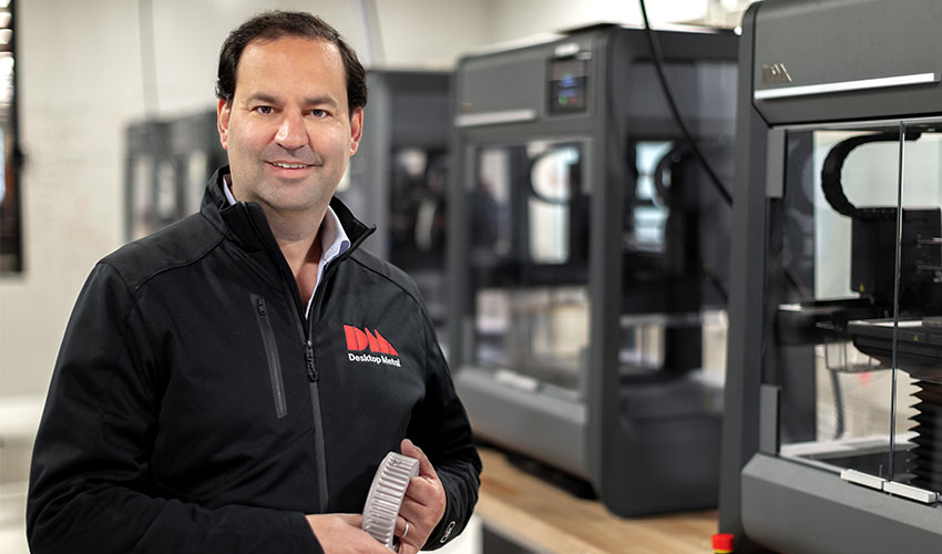 #TALK3D: Interview with Ric Fulop, CEO of Desktop Metal
