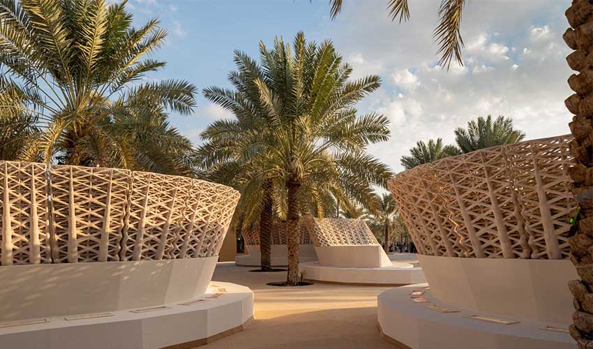 Sandwaves, the 3D printed installation from sand