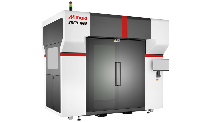 New Mimaki 3D printer combines color and large format 3D printing