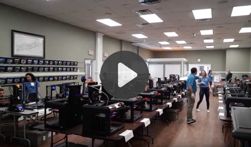 Top 5 Videos: Public library makes 3D printed face shields
