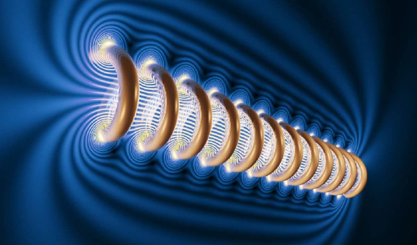 Magnetic field impacts the fiber alignment of a 3D printed part