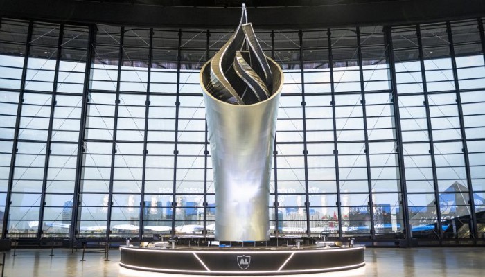 Las Vegas Raiders stadium torch