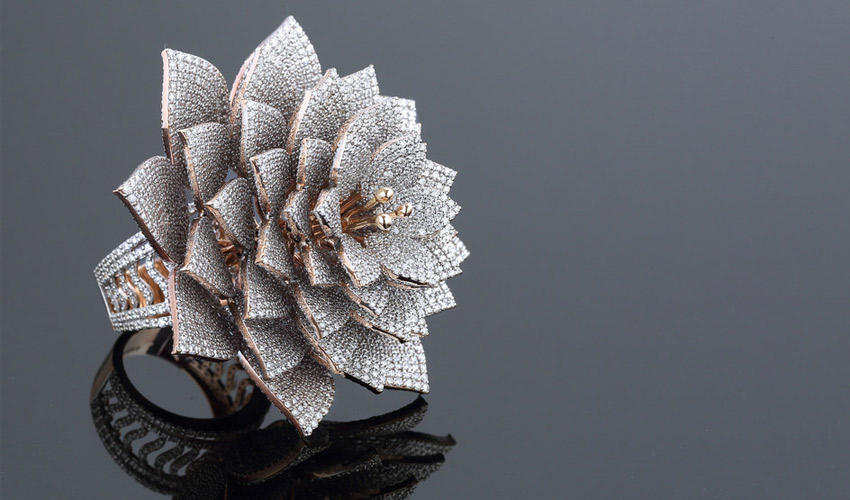 A Guinness World Record Diamond Ring Made With 3D Printing