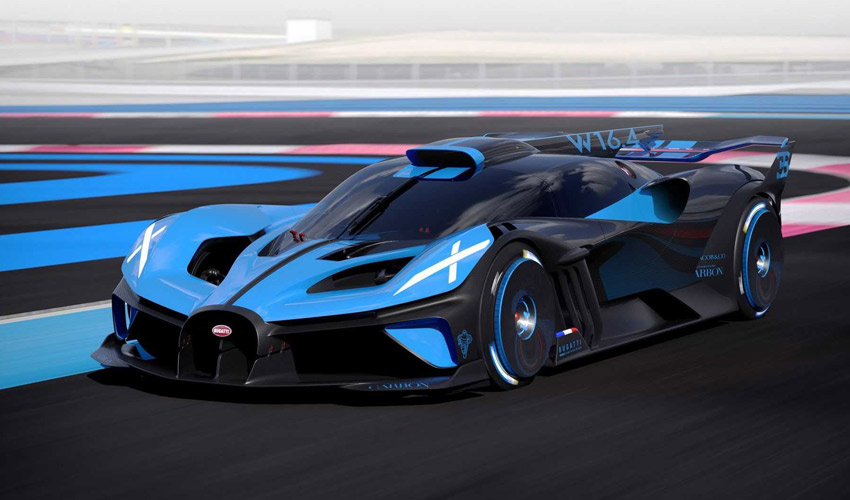 Bugatti Bolide: a light and fast vehicle thanks to 3D Printing