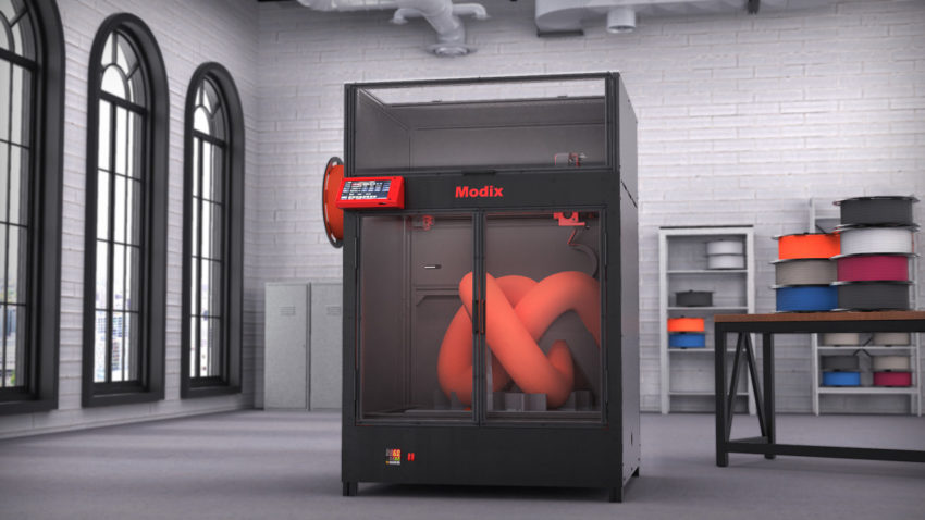 Printing larger parts with Modix Modular Technologies 3D printers
