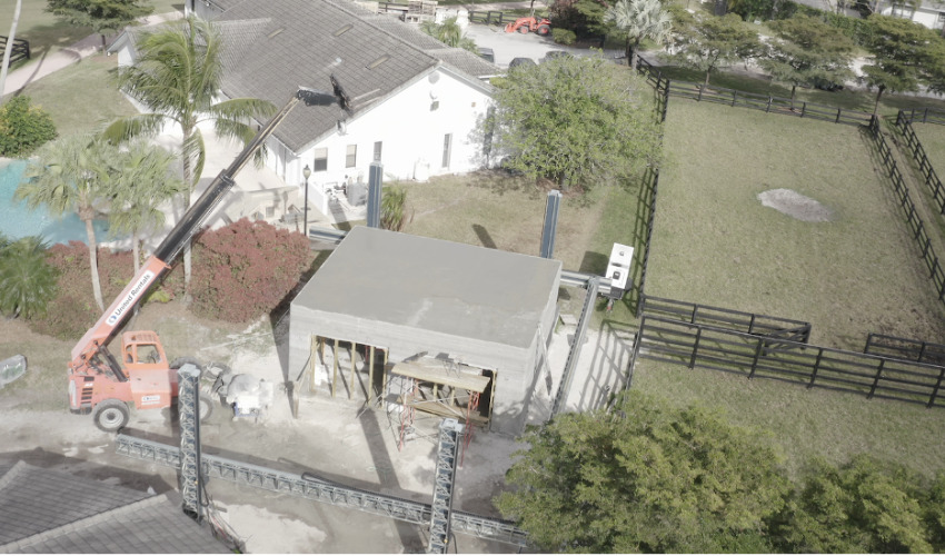 Printed Farms completes the first 3D printed building in Florida