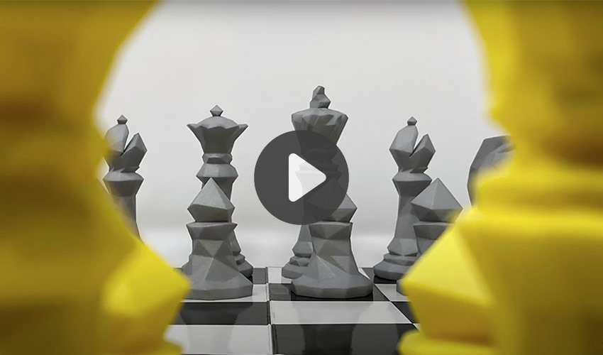 Top 5 Videos: DyeMansion launch chess pieces with Pantone colors