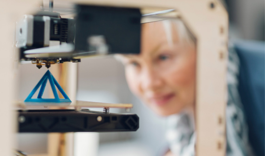 women 3D printing