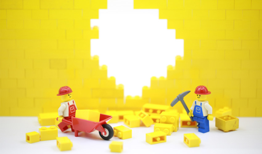 3D Printed LEGO Bricks Made From Recycled Construction Waste