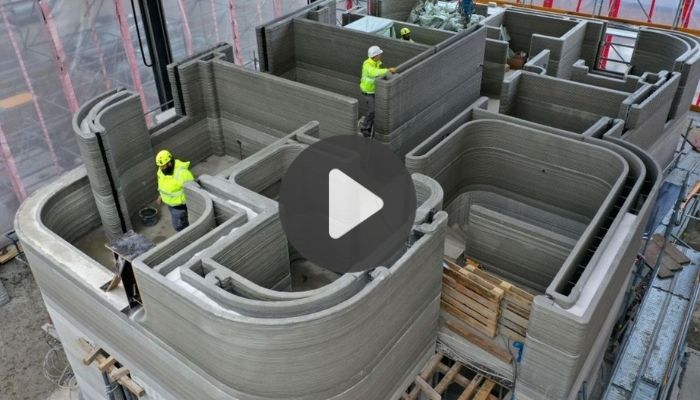 SQ4D 3D Printed House