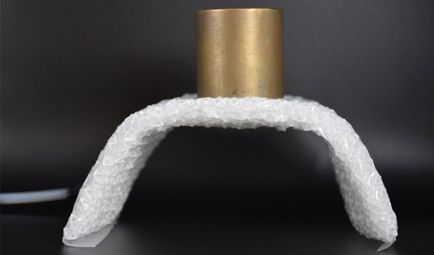 Researchers 3D Print Structured Fabrics Capable of Supporting 50 Times Their Weight