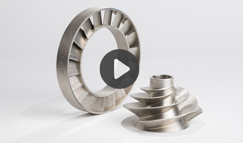 Top 5 Videos: Support-Free Metal 3D Printing
