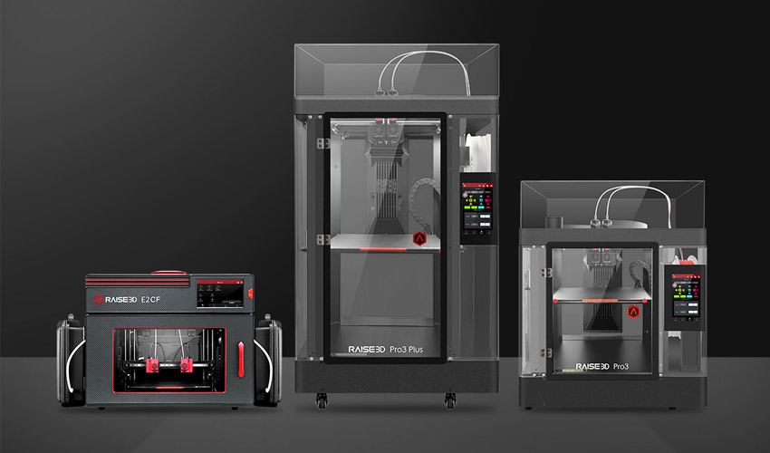 Raise3D Expands its Range with Three Machines Designed for a More Flexible Production