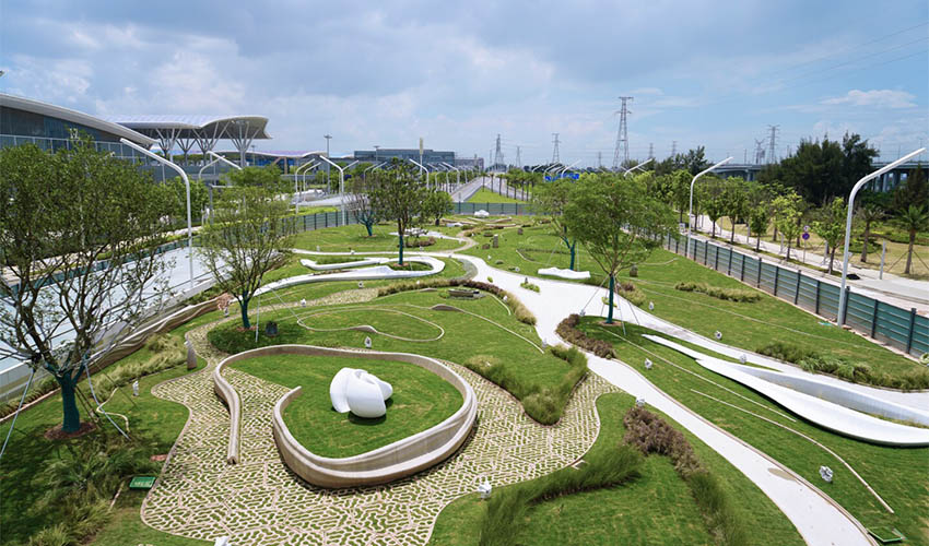 The First Park to be Built Using 3D Printing is in China