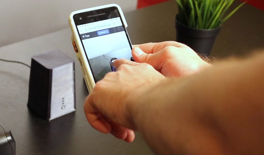 InfraredTags, Invisible Barcodes Embedded in 3D Printed Objects