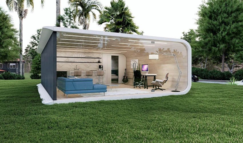 Azure Printed Homes is 3D Printing Houses With Recycled Plastic