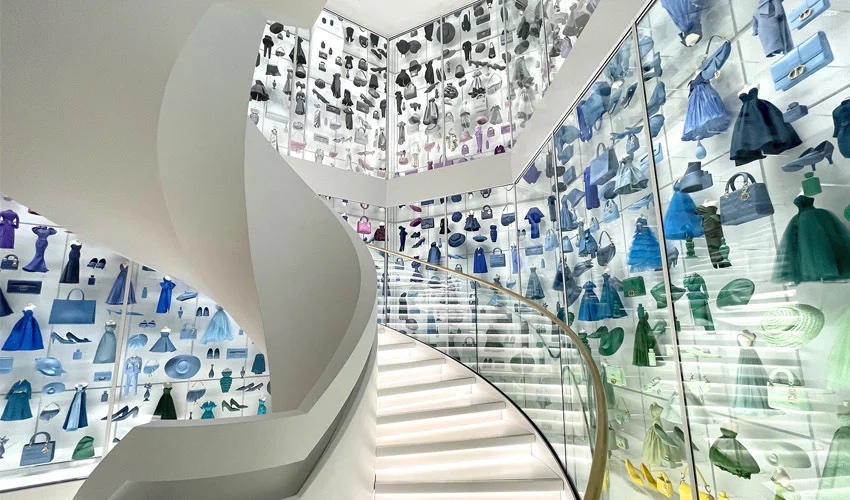 Thousands of 3D Printed Replicas Are Decorating the Dior Gallery