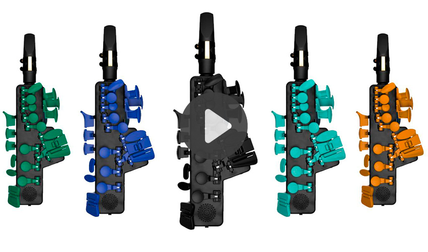 Top 5 Videos: A 3D Printed Saxophone