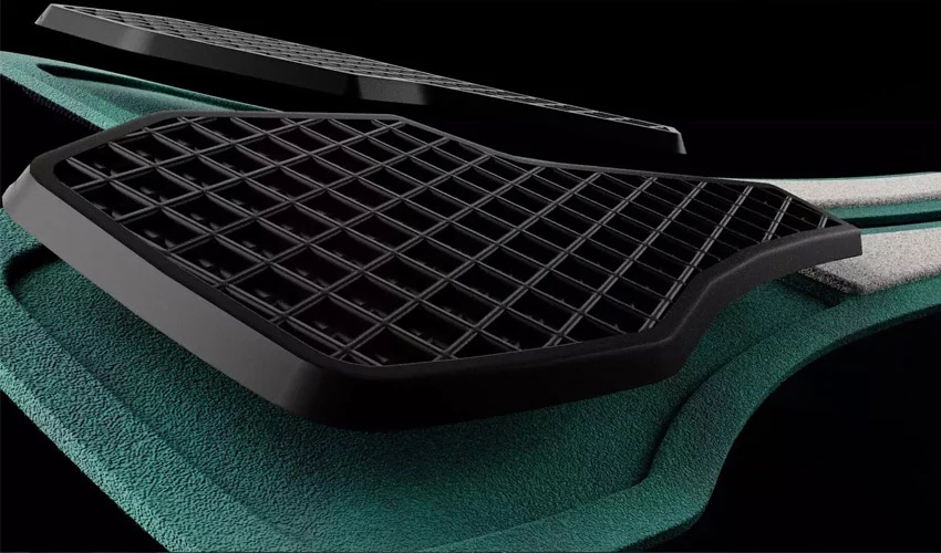 3D Printed Inserts That Maximize Comfort for Cyclists