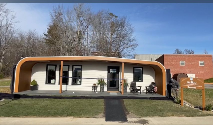 Researchers Build World’s First 100% Biosourced 3D Printed Home