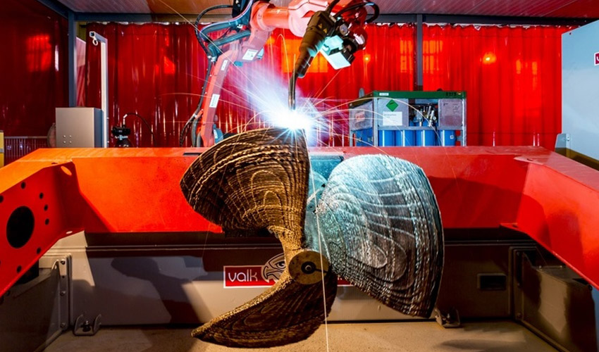 RAMLAB continuous forward in their creation of a 3D printed boat propeller