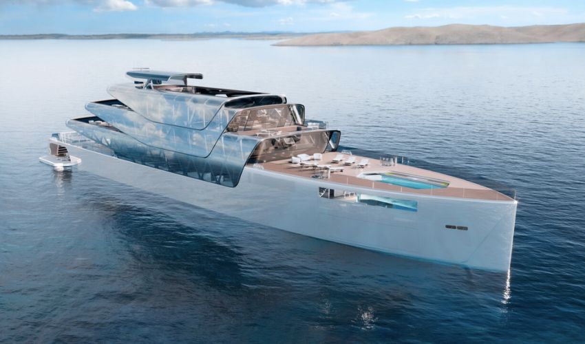 Concept Revealed for Carbon Neutral, ‘Invisible’ 3D Printed Yacht