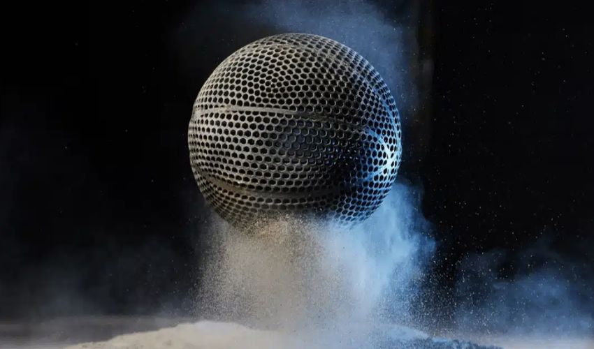 3D-Printed Airless Basketball Features in NBA Competition