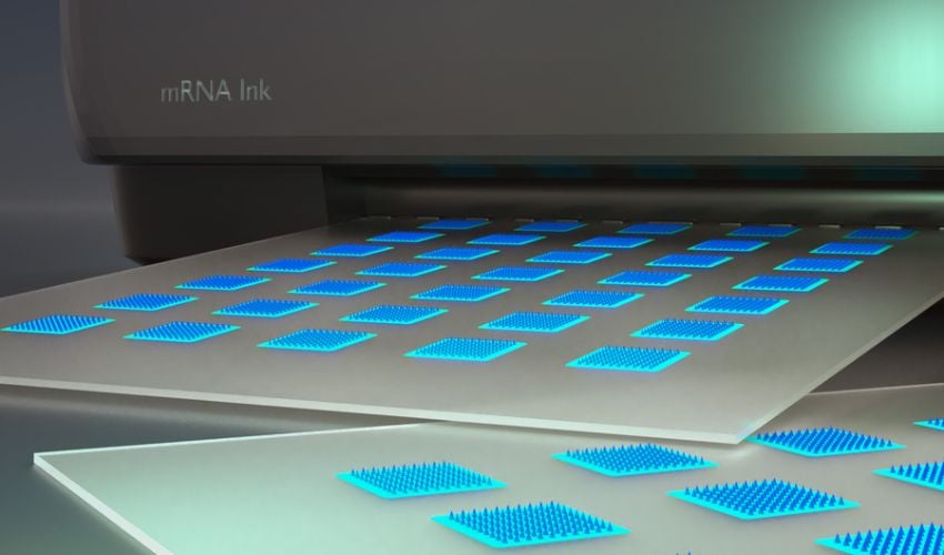 3D Printed Thermostable Vaccine Patches