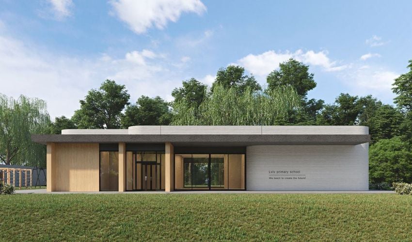 Europe’s First 3D Printed School Opens in Ukraine