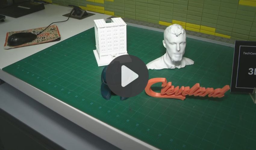 Top 5 Videos: Cleveland Public Library Offers 3D Printing Services