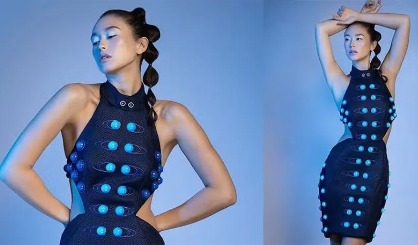 The 3D Printed Dress That Responds to Changes in its Environment