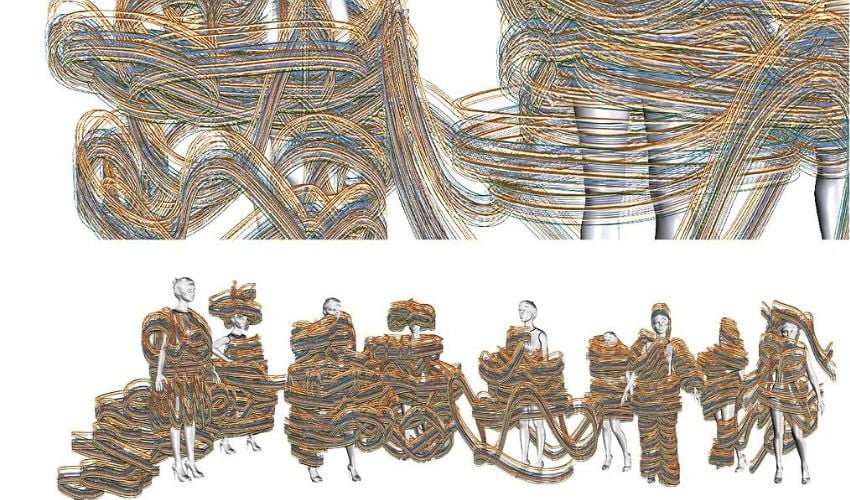 Lilach Porges Combines Roller Coasters, 3D Printing and Female Empowerment in Her Fashion Collection