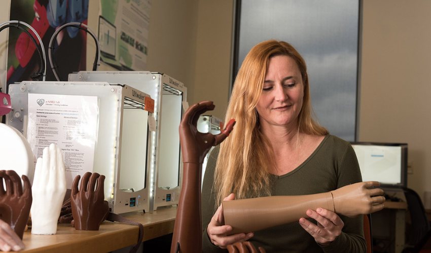 RIT Professor’s 3D Printing Initiative Offers Hope to Amputees