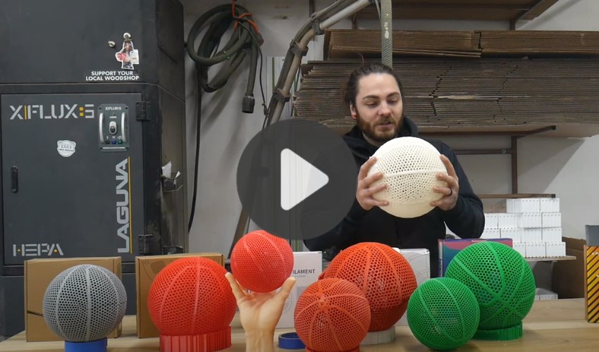 Top 5 Videos: Recreating Wilson’s $2,500 3D Printed Airless Basketball
