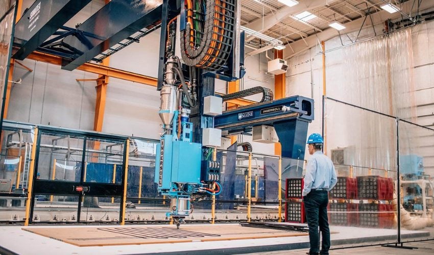 UMaine Unveils World’s Largest 3D Printer With ‘Factory Of The Future 1.0’