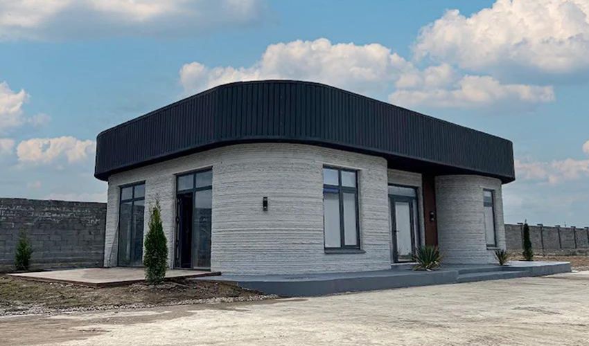 First 3D Printed House in Central Asia Can Withstand Magnitude 7.0 Earthquakes