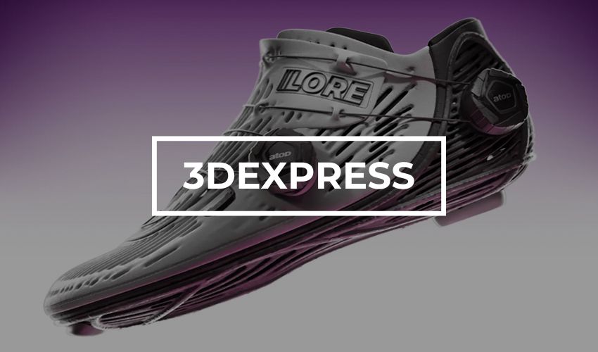 The 3D printed cycling shoe from Lore