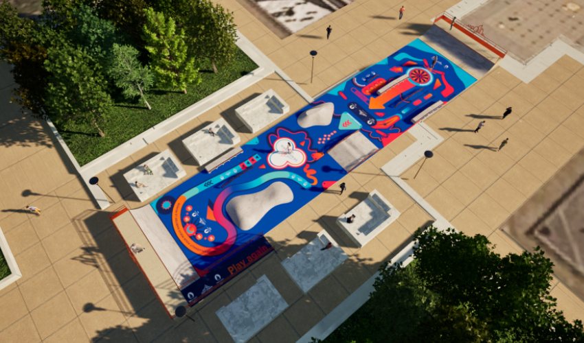 World’s First 3D Printed Skatepark to Be Unveiled at Paris Olympics