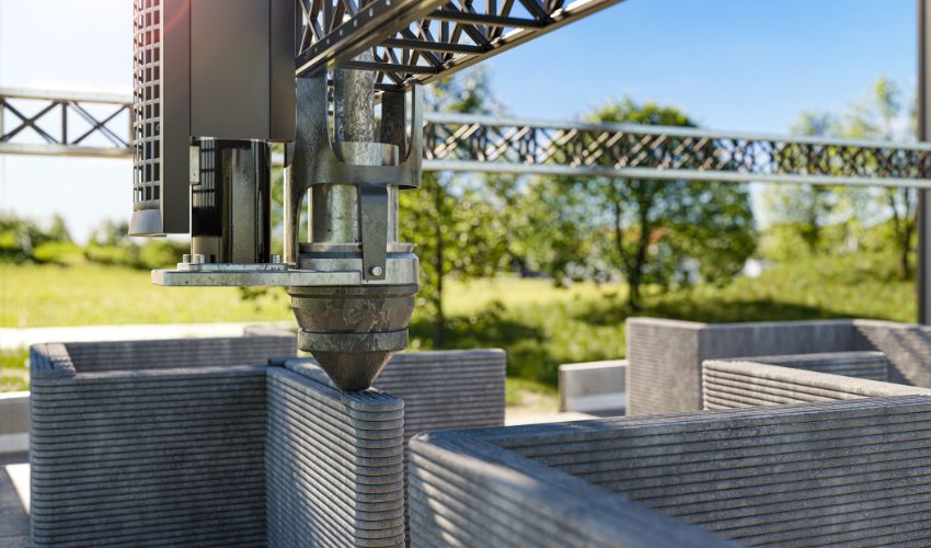 Low carbon concrete for construction
